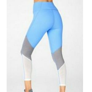 Fabletics Blue and Gray Leggings